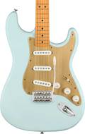 Squier 40th Anniversary Stratocaster Vintage Edition Satin Sonic Blue Maple Fingerboard
