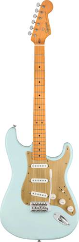 Squier 40th Anniversary Stratocaster Vintage Edition Satin Sonic Blue Maple Fingerboard