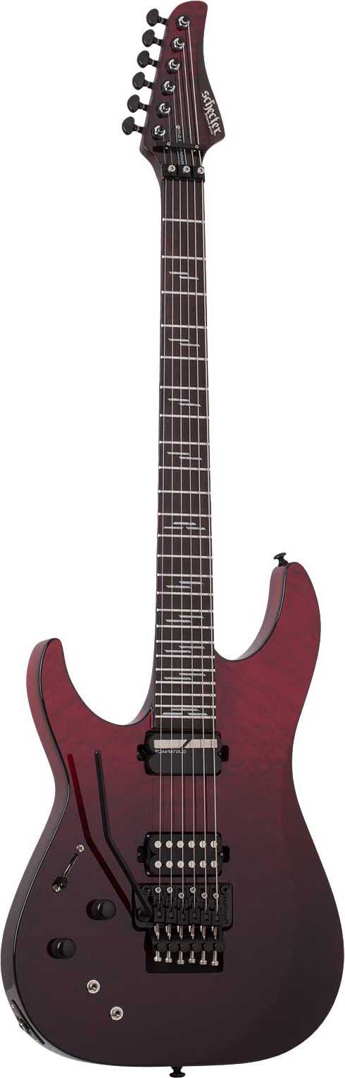 Schecter Reaper-6 Elite FR-S Bloodburst Left Handed