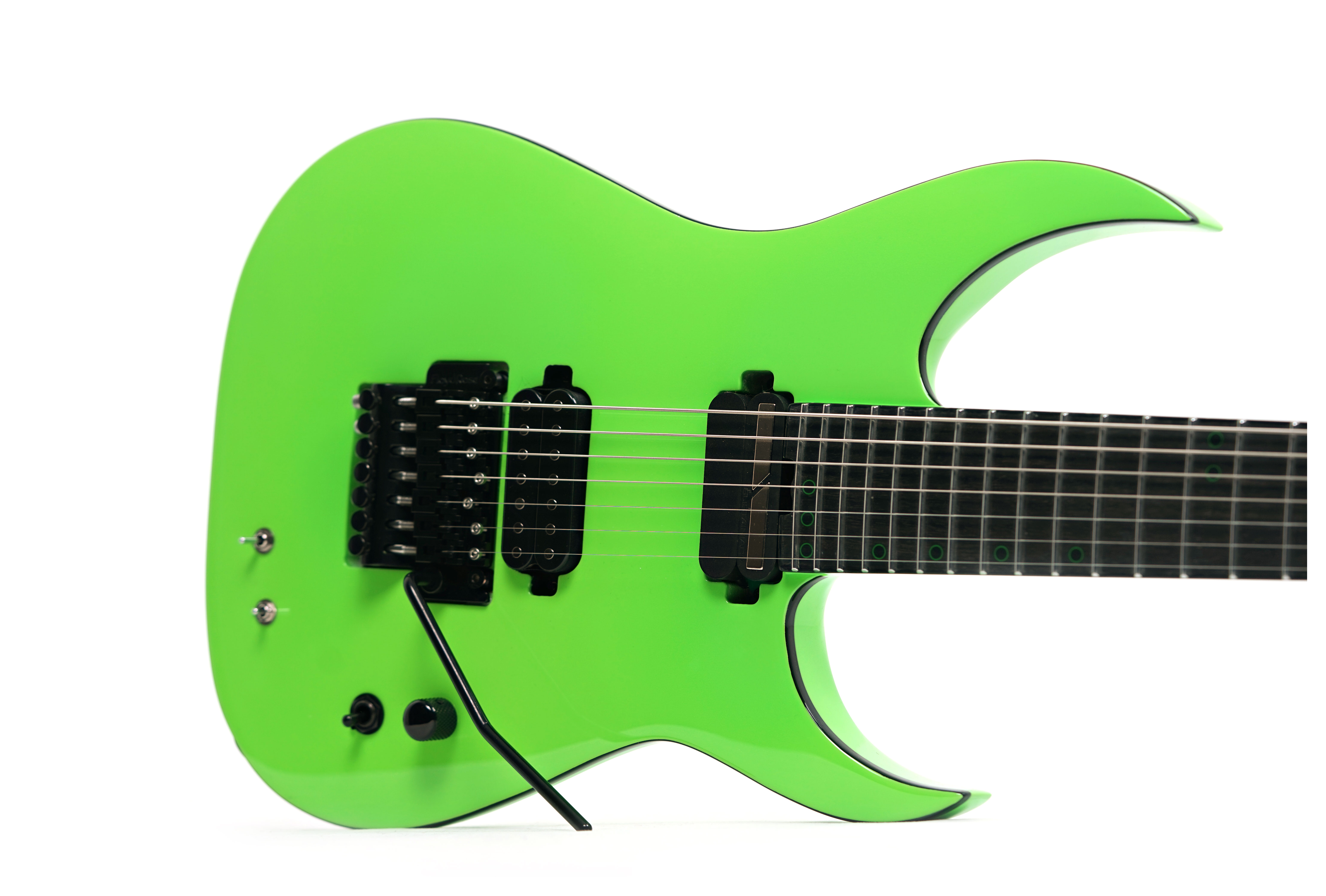 Schecter Keith Merrow KM-7 MK-III FR-S Hybrid Lambo Green