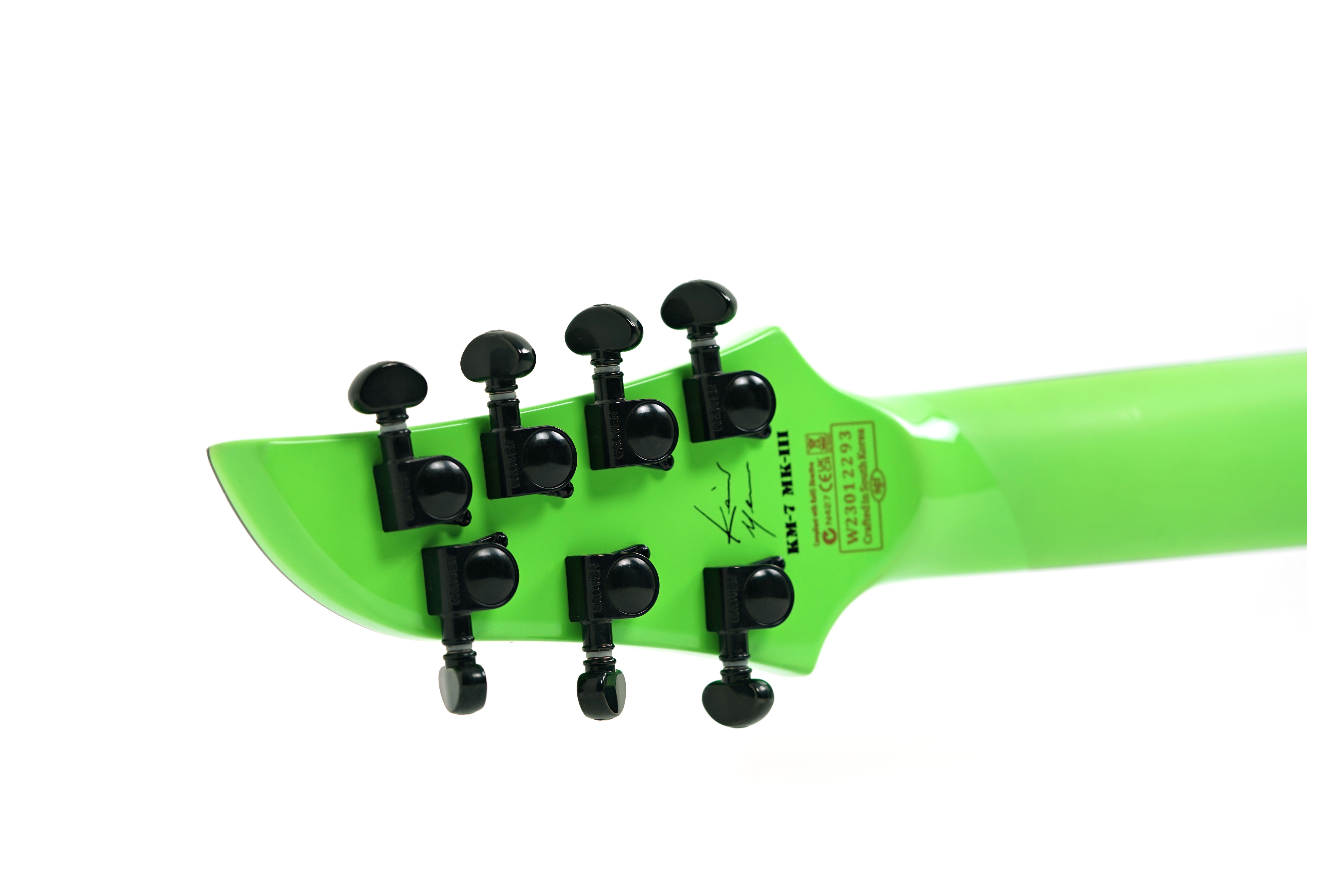 Schecter Keith Merrow KM-7 MK-III FR-S Hybrid Lambo Green