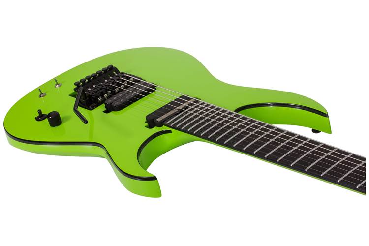 Schecter Keith Merrow KM-7 MK-III FR-S Hybrid Lambo Green Schecter Keith Merrow KM-7 MK-III FR-S Hybrid Lambo Green