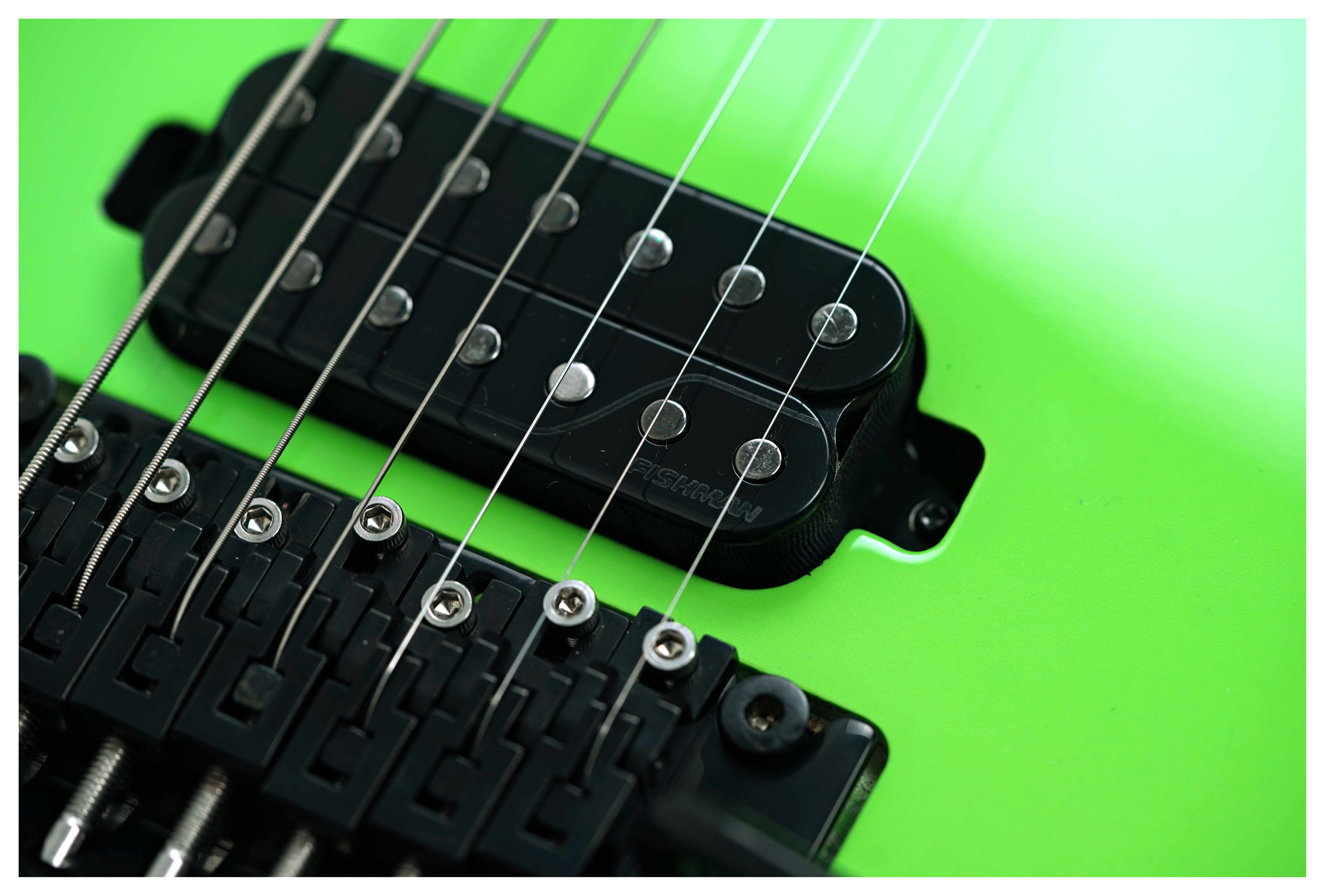 Schecter Keith Merrow KM-7 MK-III FR-S Hybrid Lambo Green