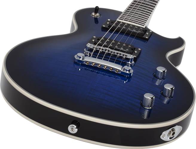 Schecter Solo-II Supreme See Thru Blue Burst Schecter Solo-II Supreme See Thru Blue Burst