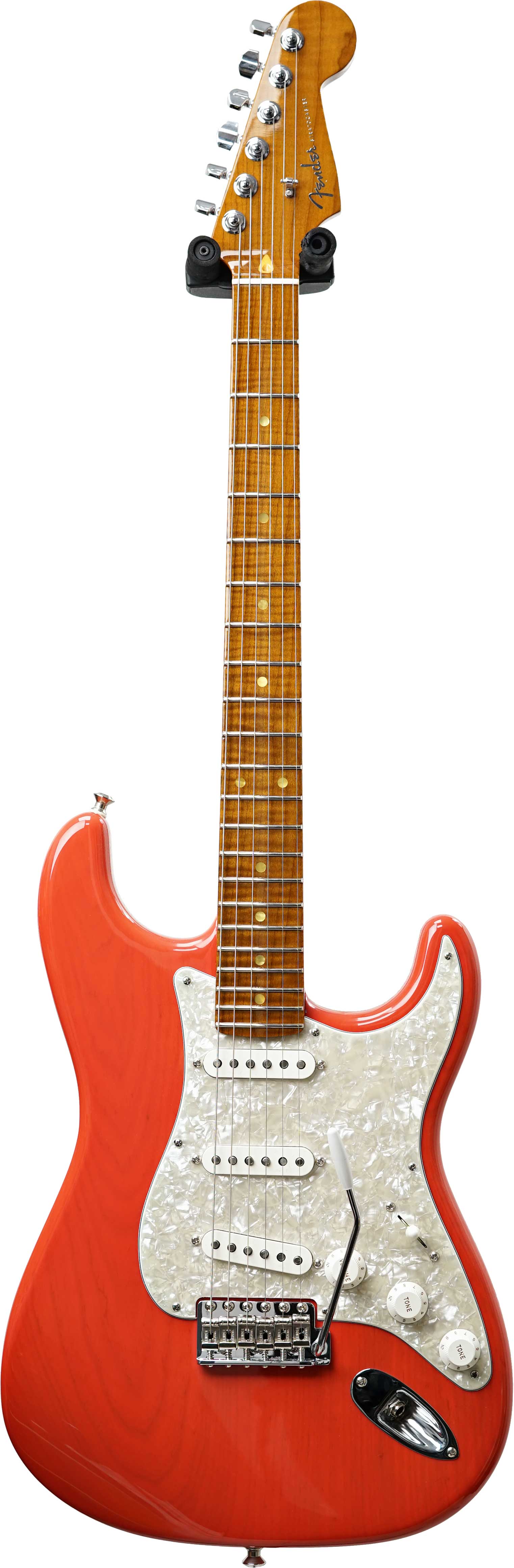 Fender Custom Shop American Custom Stratocaster Trans Fiesta Red Maple  Fingerboard #XN14235