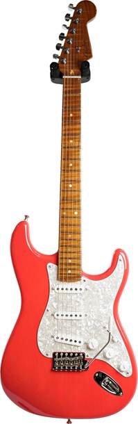 Fender Custom Shop American Custom Stratocaster Trans Fiesta Red Maple Fingerboard #XN15982
