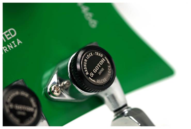 ESP USA Eclipse Flame Maple EMG Lime Burst Left Handed #US24466 ESP USA Eclipse Flame Maple EMG Lime Burst Left Handed #US24466