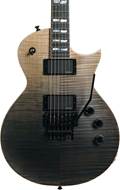 ESP USA Eclipse Flame Maple EMG FR Black Natural Fade Satin #US24302