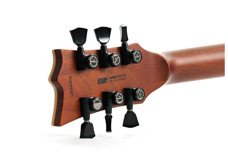 ESP USA Eclipse Flame Maple EMG FR Black Natural Fade Satin #US24302 ESP USA Eclipse Flame Maple EMG FR Black Natural Fade Satin #US24302