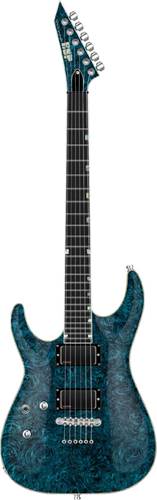 ESP USA Horizon-II EMG Teal Marble Left Handed