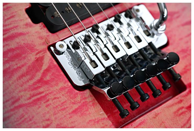 ESP USA M-II NTB FR Seymour Duncan Flame Maple Blue Rose #US24253 ESP USA M-II NTB FR Seymour Duncan Flame Maple Blue Rose #US24253