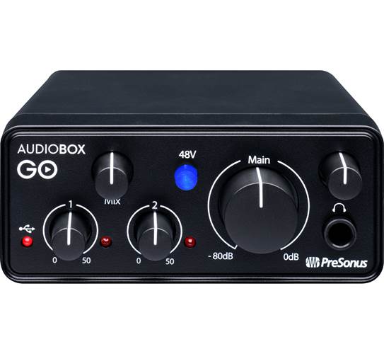 Presonus AudioBox GO USB Audio Interface Presonus AudioBox GO USB Audio Interface