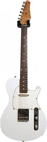 Seth Baccus Shoreline T Aged Nitro Olympic White Rosewood Fingerboard #576