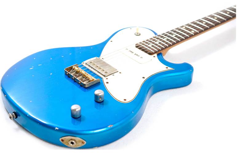 Seth Baccus Shoreline JM H90 Aged Nitro Lake Placid Blue Rosewood Fingerboard #578 Seth Baccus Shoreline JM H90 Aged Nitro Lake Placid Blue Rosewood Fingerboard #578