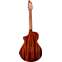 Breedlove Discovery S Concert Nylon CE Red Cedar/African Mahogany Back View
