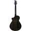 Breedlove Rainforest S Concert Black Gold CE African Mahogany Back View