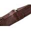 Taylor Slim Leather Chocolate Brown Strap Front View