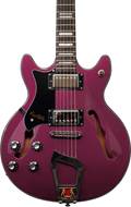 Hagstrom Limited Edition Alvar Metallic Midnight Purple Left Handed