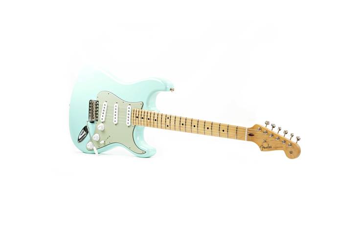 Fender Custom Shop guitarguitar Dealer Select 59 Stratocaster NOS Flash Coat Lacquer Faded Surf Green Maple Fingerboard #R118036 Fender Custom Shop guitarguitar Dealer Select 59 Stratocaster NOS Flash Coat Lacquer Faded Surf Green Maple Fingerboard #R118036