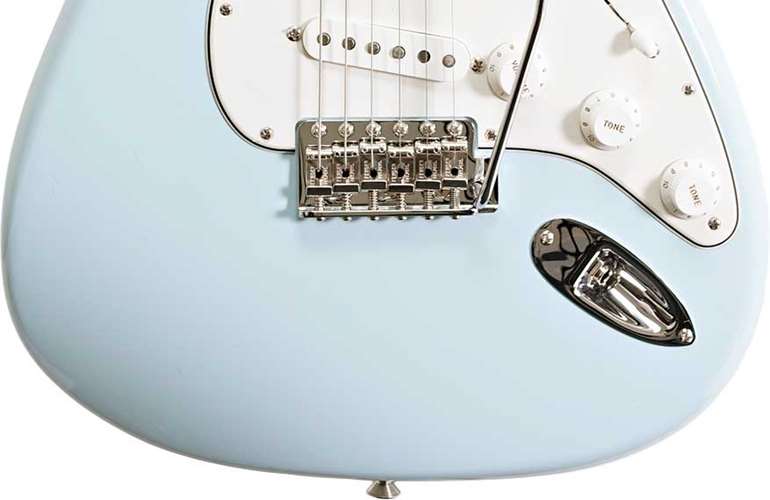 Fender Custom Shop guitarguitar Dealer Select 59 Stratocaster NOS Flash Coat Lacquer Faded Sonic Blue Maple Fingerboard #R118034 Fender Custom Shop guitarguitar Dealer Select 59 Stratocaster NOS Flash Coat Lacquer Faded Sonic Blue Maple Fingerboard #R118034
