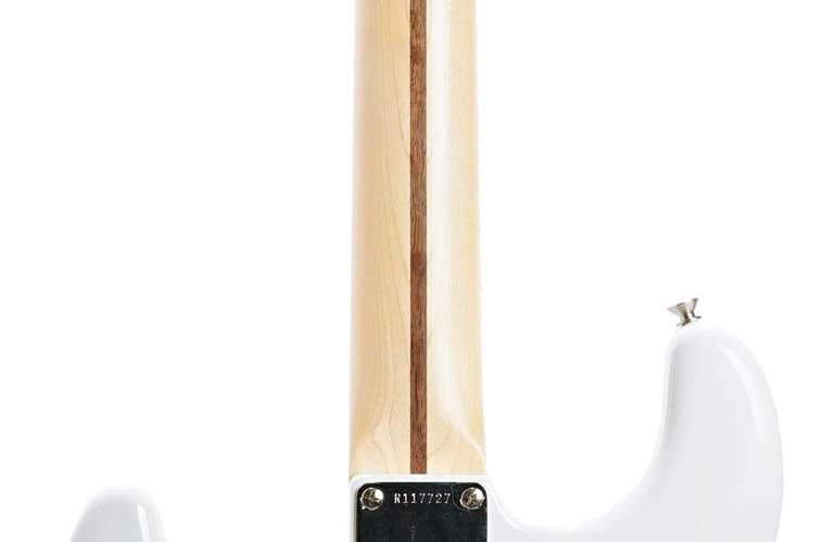 Fender Custom Shop guitarguitar Dealer Select 59 Stratocaster NOS Flash Coat Lacquer Faded Olympic White Maple Fingerboard #R117727 Fender Custom Shop guitarguitar Dealer Select 59 Stratocaster NOS Flash Coat Lacquer Faded Olympic White Maple Fingerboard #R117727