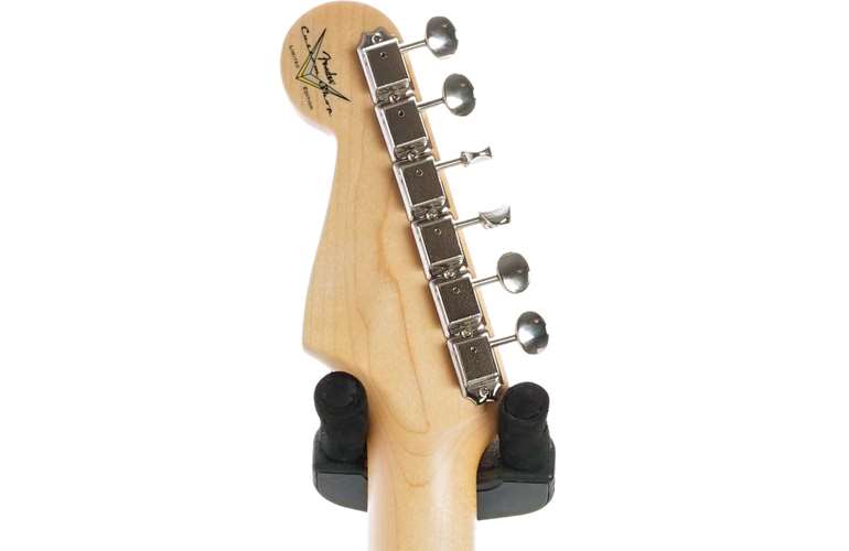 Fender Custom Shop guitarguitar Dealer Select 59 Stratocaster NOS Flash Coat Lacquer Faded Olympic White Maple Fingerboard #R117727 Fender Custom Shop guitarguitar Dealer Select 59 Stratocaster NOS Flash Coat Lacquer Faded Olympic White Maple Fingerboard #R117727