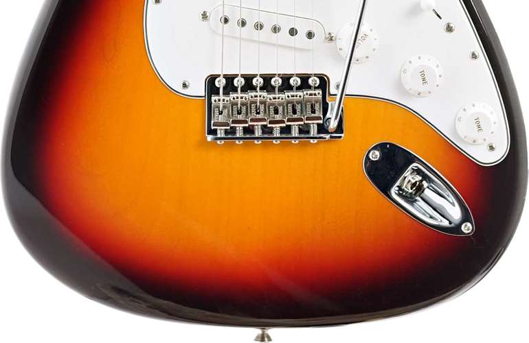 Fender Custom Shop guitarguitar Dealer Select 59 Stratocaster NOS Flash Coat Lacquer  3 Colour Sunburst Maple Fingerboard #R118152 Fender Custom Shop guitarguitar Dealer Select 59 Stratocaster NOS Flash Coat Lacquer  3 Colour Sunburst Maple Fingerboard #R118152