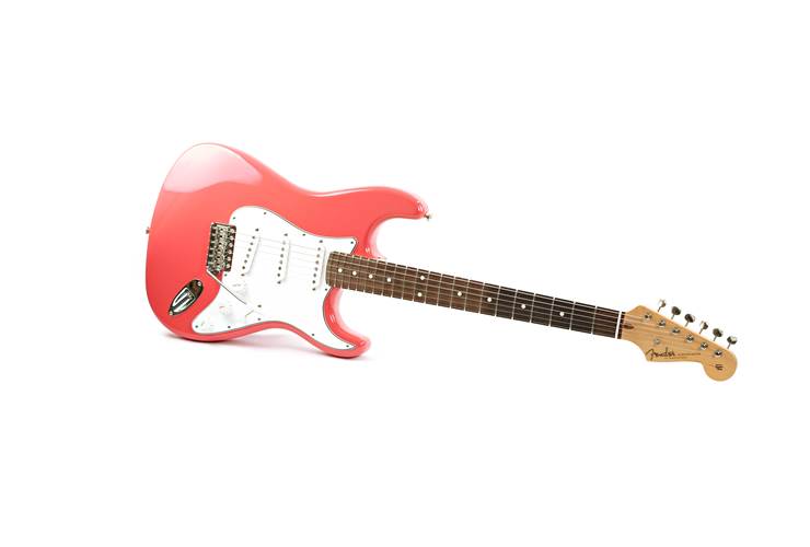 Fender Custom Shop guitarguitar Dealer Select Late 59 Stratocaster NOS Flash Coat Lacquer Faded Fiesta Red Rosewood Fingerboard #R126459 Fender Custom Shop guitarguitar Dealer Select Late 59 Stratocaster NOS Flash Coat Lacquer Faded Fiesta Red Rosewood Fingerboard #R126459