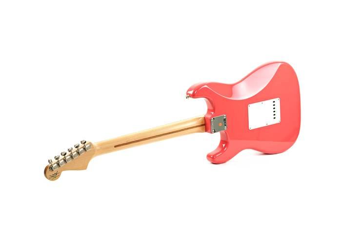 Fender Custom Shop guitarguitar Dealer Select Late 59 Stratocaster NOS Flash Coat Lacquer Faded Fiesta Red Rosewood Fingerboard #R126459 Fender Custom Shop guitarguitar Dealer Select Late 59 Stratocaster NOS Flash Coat Lacquer Faded Fiesta Red Rosewood Fingerboard #R126459
