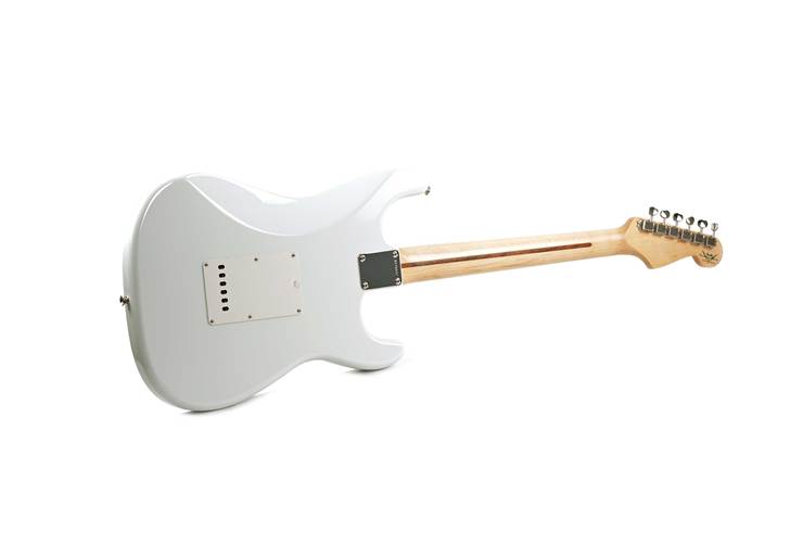 Fender Custom Shop guitarguitar Dealer Select 59 Stratocaster NOS Flash Coat Lacquer Faded Olympic White Maple Fingerboard Left Handed #R126637 Fender Custom Shop guitarguitar Dealer Select 59 Stratocaster NOS Flash Coat Lacquer Faded Olympic White Maple Fingerboard Left Handed #R126637