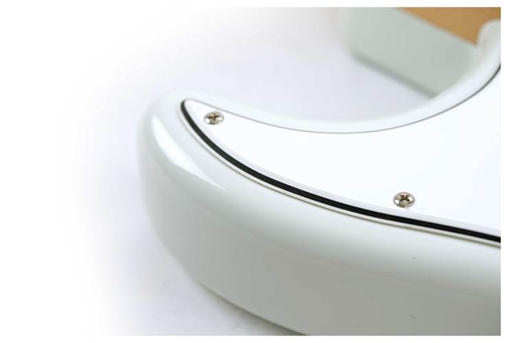 Fender Custom Shop guitarguitar Dealer Select 59 Stratocaster NOS Flash Coat Lacquer Faded Olympic White Maple Fingerboard Left Handed #R126637 Fender Custom Shop guitarguitar Dealer Select 59 Stratocaster NOS Flash Coat Lacquer Faded Olympic White Maple Fingerboard Left Handed #R126637