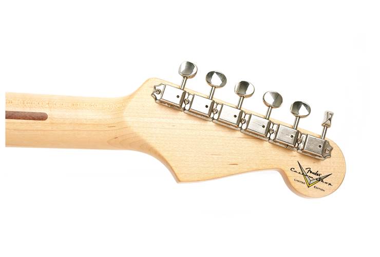 Fender Custom Shop guitarguitar Dealer Select 59 Stratocaster NOS Flash Coat Lacquer Faded Olympic White Maple Fingerboard Left Handed #R126637 Fender Custom Shop guitarguitar Dealer Select 59 Stratocaster NOS Flash Coat Lacquer Faded Olympic White Maple Fingerboard Left Handed #R126637