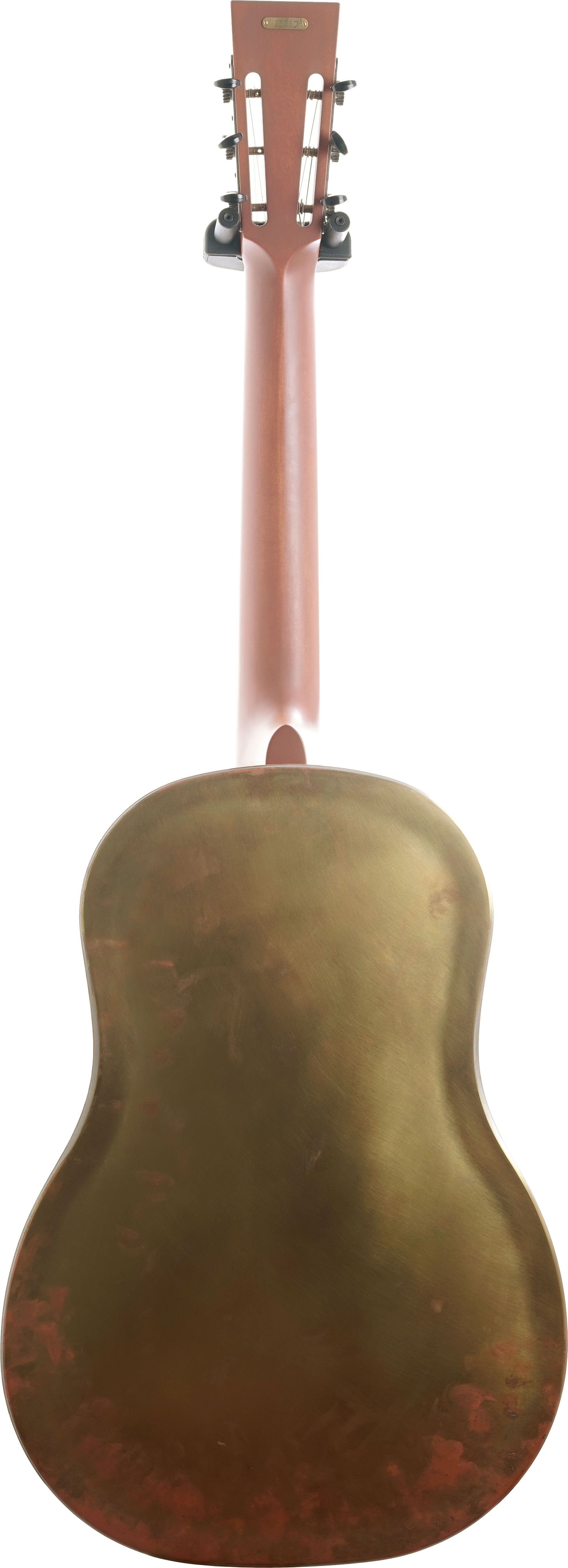 National Reso-Phonic Raw 12 Fret Brass  with Lollar P90 (Ex-Demo) #25060