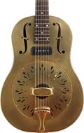 National Reso-Phonic Raw 12 Fret Brass with Lollar P90