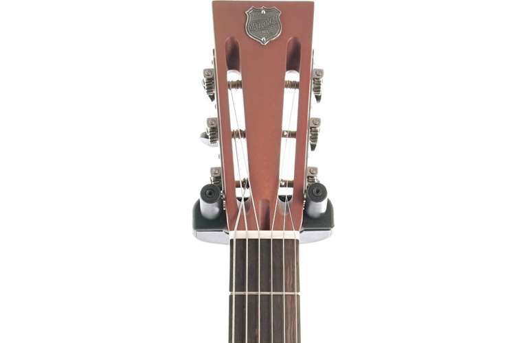 National Reso-Phonic Raw 12 Fret Brass with Lollar P90 National Reso-Phonic Raw 12 Fret Brass with Lollar P90