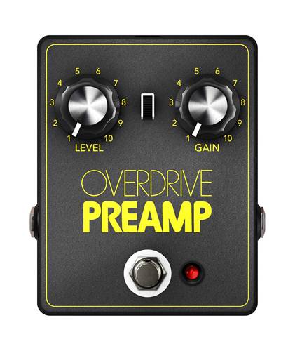 JHS Pedals The Overdrive Preamp Overdrive Pedal