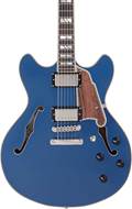 D'Angelico Deluxe DC Stop Bar Limited Edition Sapphire
