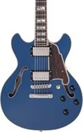 D'Angelico Deluxe Mini DC Stop Bar Limited Edition Sapphire