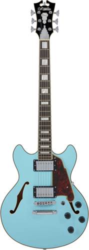 D'Angelico Premier Mini DC Stop-Bar Sky Blue D'Angelico Premier Mini DC Stop-Bar Sky Blue