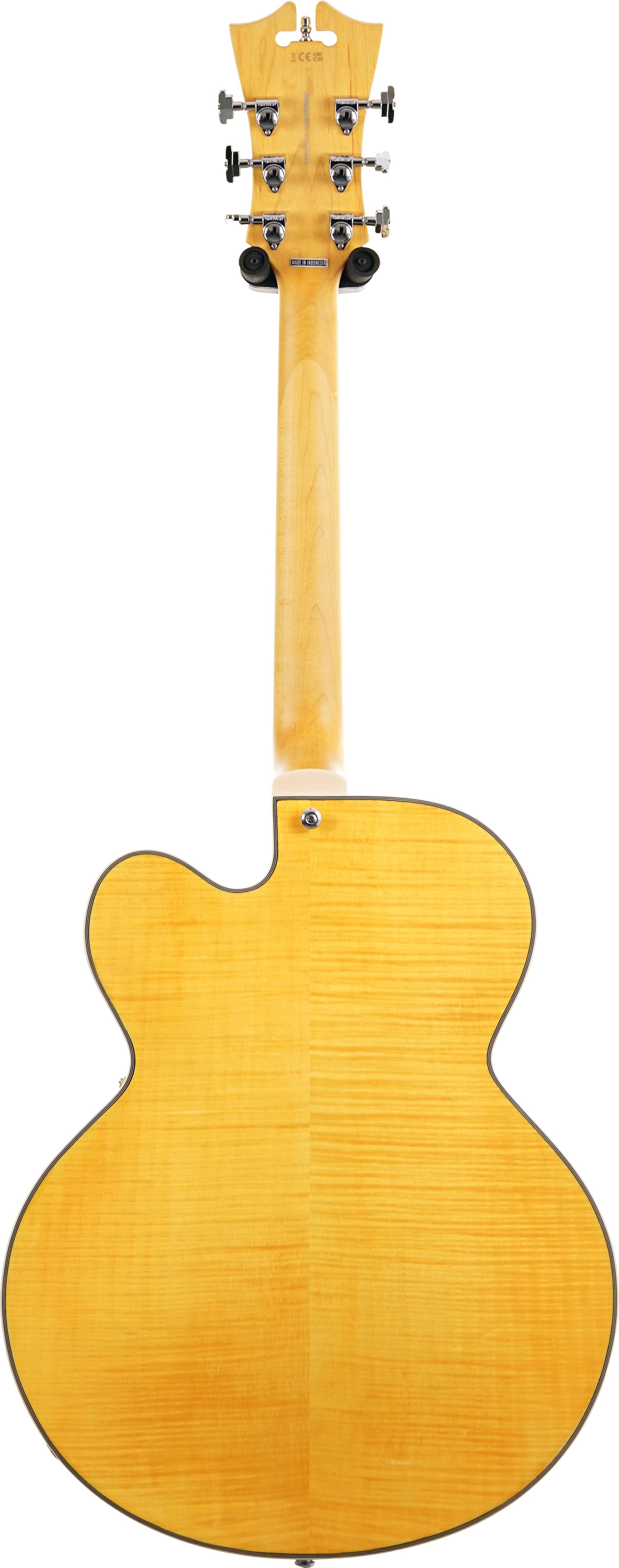 D'Angelico Premier EXL-1 Hollowbody Satin Honey Blonde (Nearly New) #KP240832