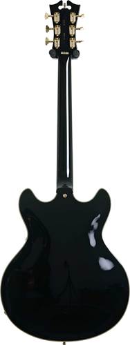 D'Angelico Excel DC Stop-Bar Solid Black D'Angelico Excel DC Stop-Bar Solid Black