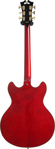 D'Angelico Excel DC Stop-Bar Trans Cherry (Nearly New) #W2201916 D'Angelico Excel DC Stop-Bar Trans Cherry (Nearly New) #W2201916