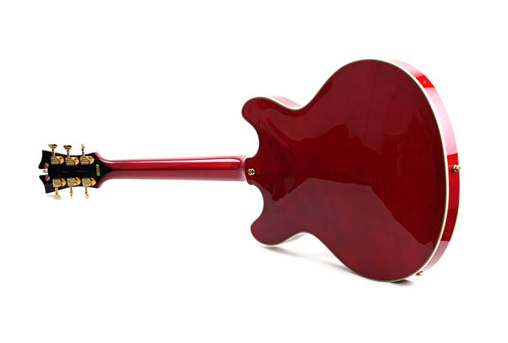 D'Angelico Excel DC Stop-Bar Trans Cherry (Nearly New) #W2201916 D'Angelico Excel DC Stop-Bar Trans Cherry (Nearly New) #W2201916