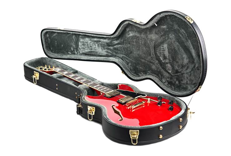 D'Angelico Excel DC Stop-Bar Trans Cherry (Nearly New) #W2201916 D'Angelico Excel DC Stop-Bar Trans Cherry (Nearly New) #W2201916