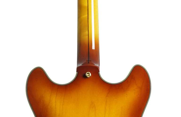 D'Angelico Excel DC Stop-Bar Iced Tea Burst Quilt D'Angelico Excel DC Stop-Bar Iced Tea Burst Quilt