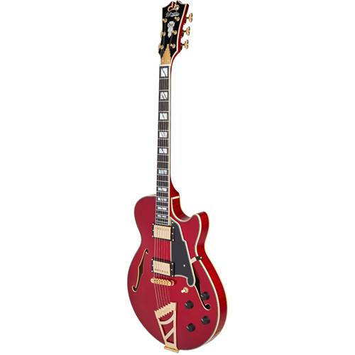 D'Angelico Excel SS Stairstep Trans Cherry D'Angelico Excel SS Stairstep Trans Cherry