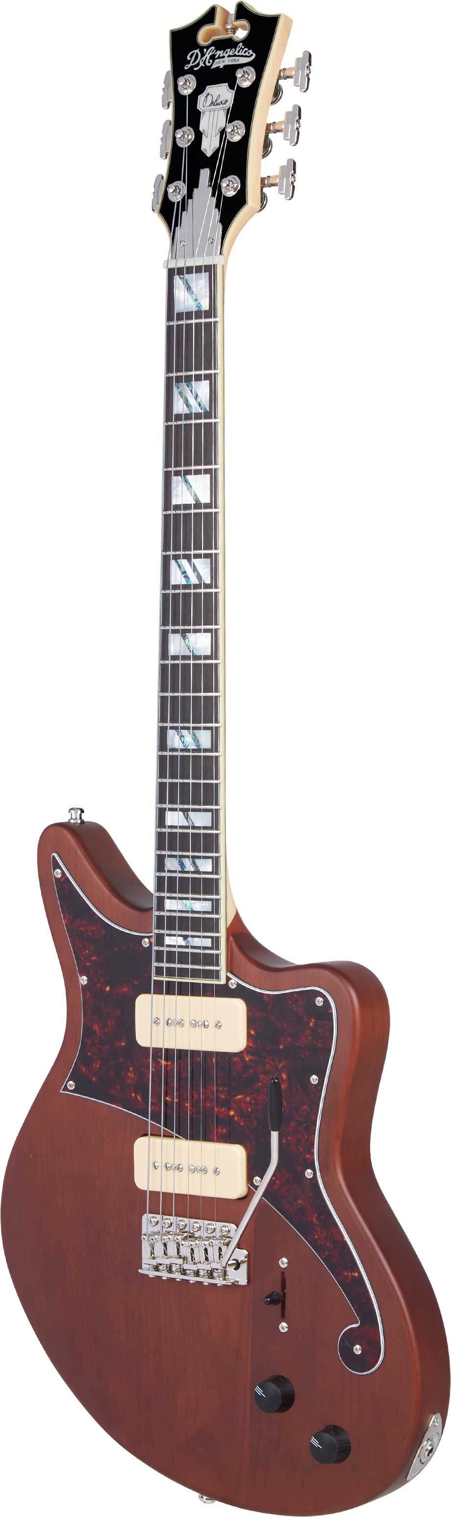 D'Angelico Deluxe Bedford Matte Walnut