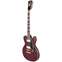 D'Angelico Deluxe Mini DC Satin Trans Wine Front View