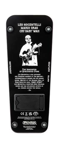 Dunlop Leo Nocentelli Cry Baby Mardi Gras Wah Dunlop Leo Nocentelli Cry Baby Mardi Gras Wah