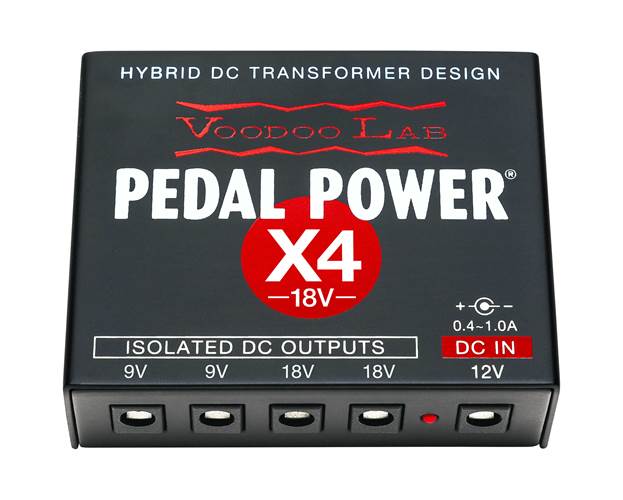 Voodoo Lab Pedal Power X4 18V 